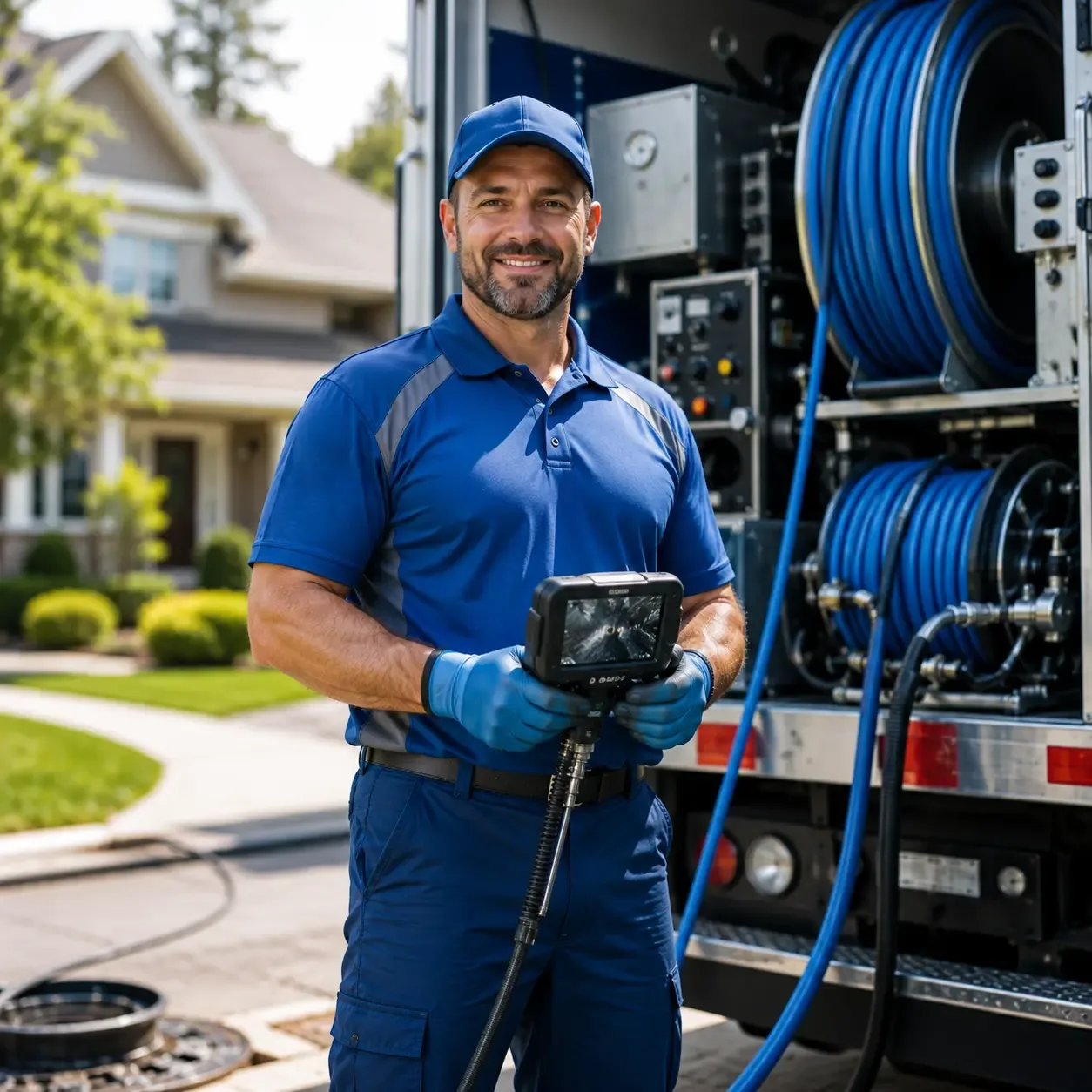 Local outdoor drain cleaning specialists in La Rue, OH